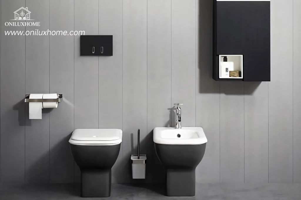 bathroom commode
