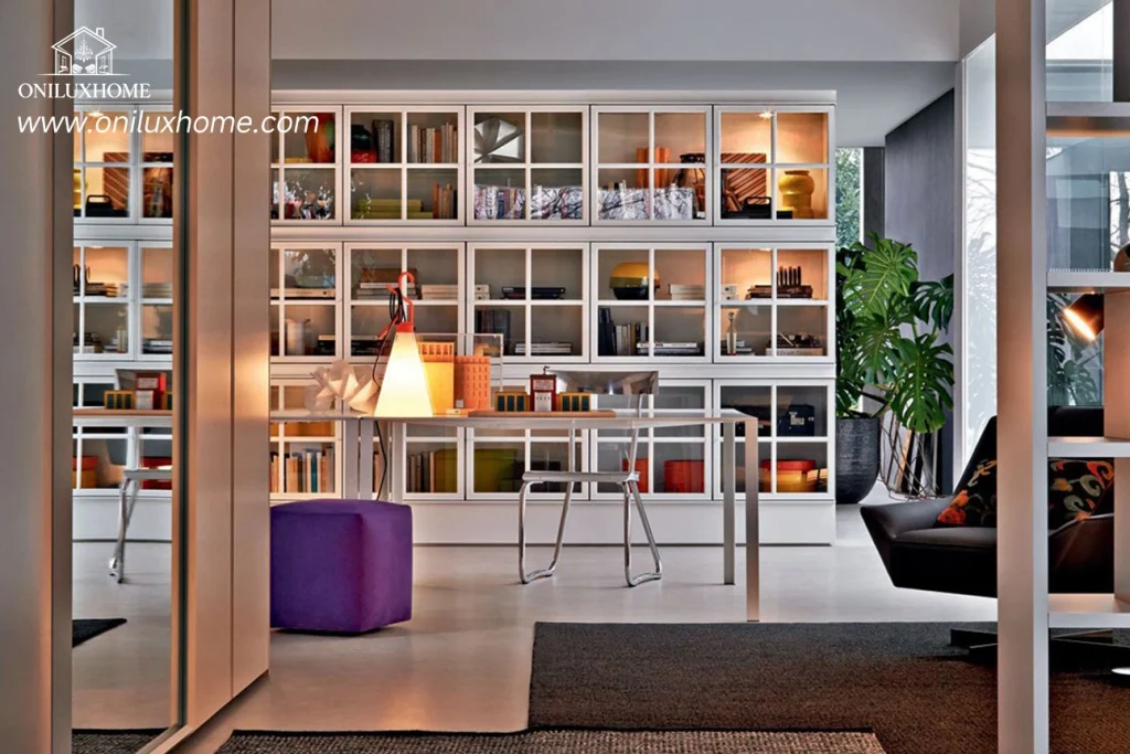 contemporary bookcase