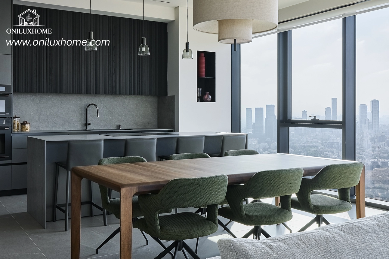 Modern Style Kitchen Cabinets – Gray Bespoke Island Kitchen gray kitchen cabinets