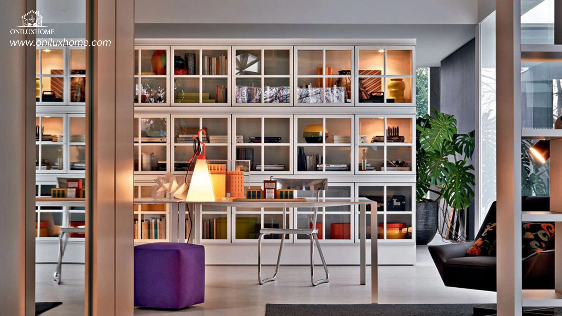 contemporary bookcase
