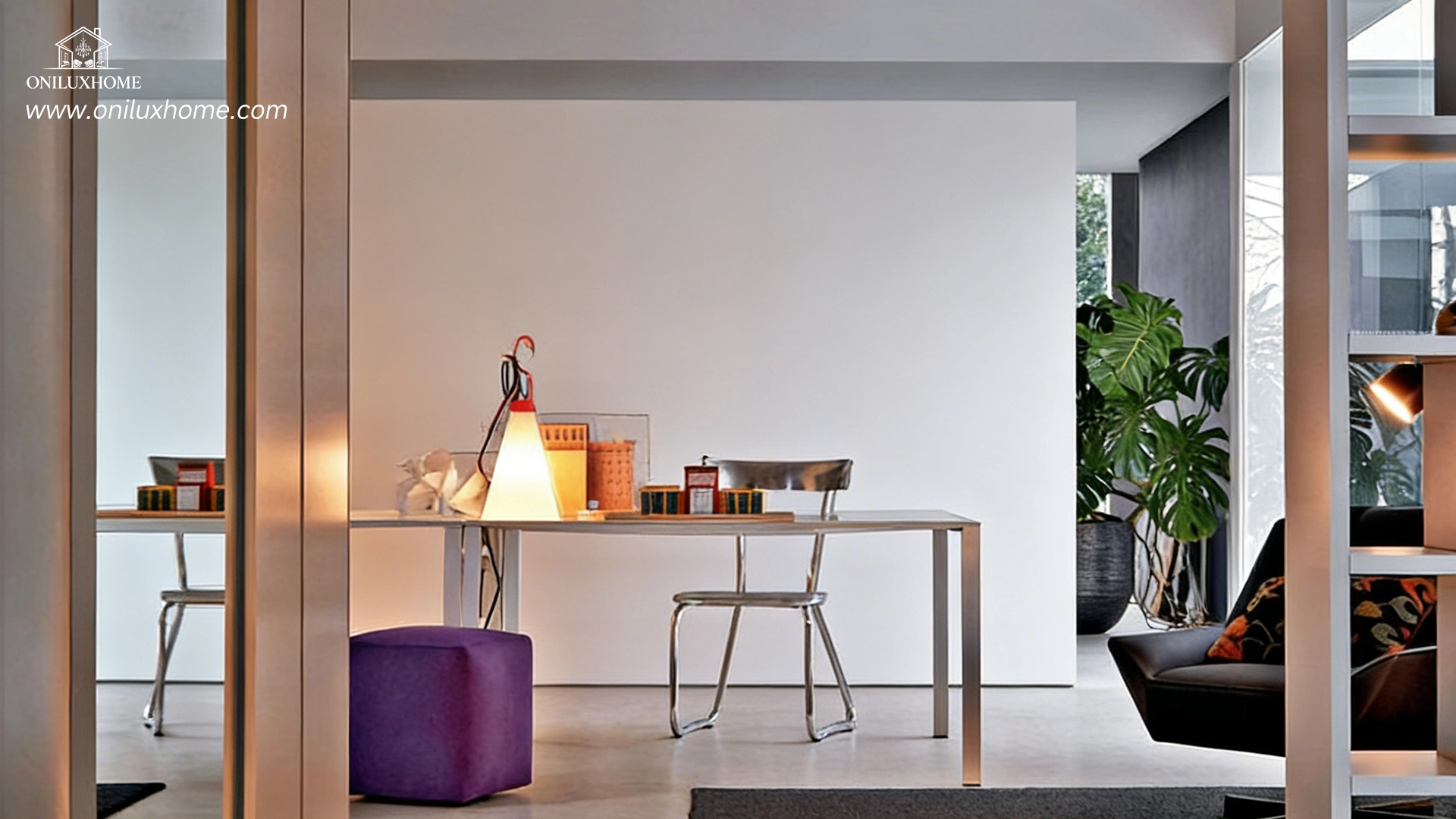 wall of bookcases design 