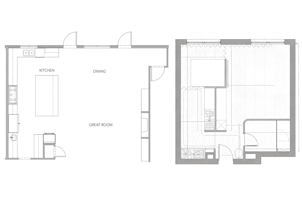 Kitchen Floor Plan